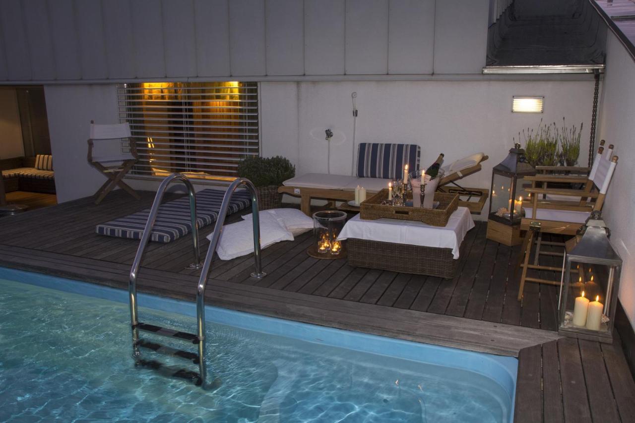 Pavi Apts Ljubljana - Private Rooftop Swimming Pool ภายนอก รูปภาพ