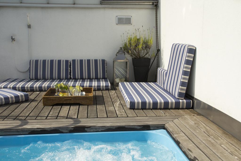 Pavi Apts Ljubljana - Private Rooftop Swimming Pool ห้อง รูปภาพ