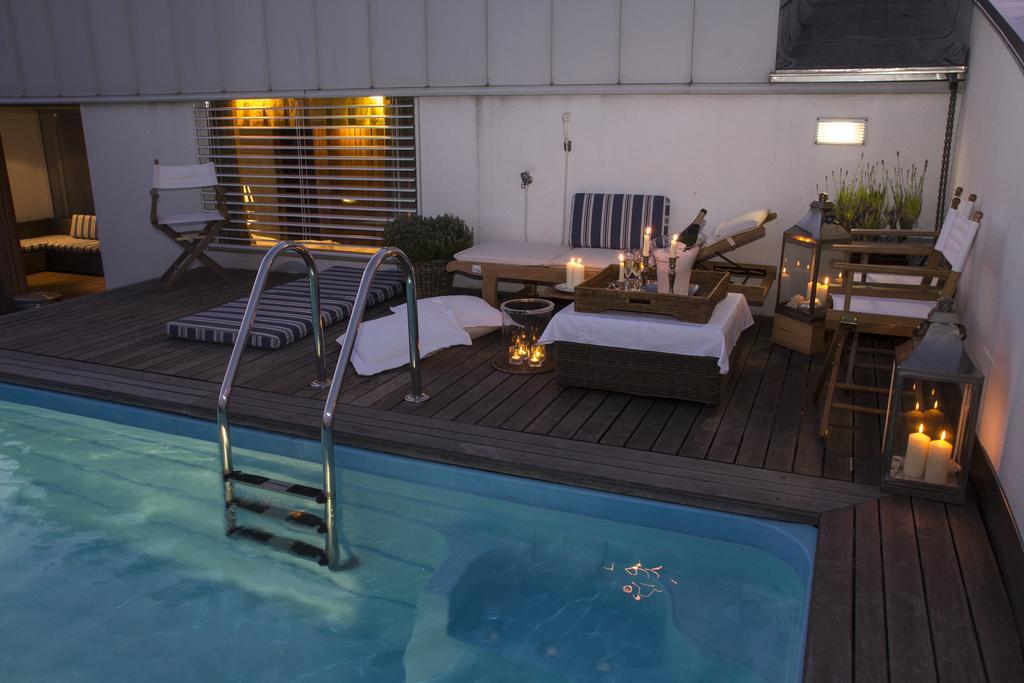 Pavi Apts Ljubljana - Private Rooftop Swimming Pool ห้อง รูปภาพ