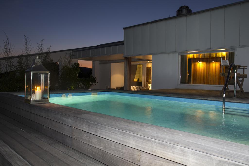 Pavi Apts Ljubljana - Private Rooftop Swimming Pool ห้อง รูปภาพ